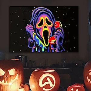 Halloween Wall Art Canvas Prints and Posters Pictures Decorative Fabric Painting For Living Room Pictures No Frame miniinthebox