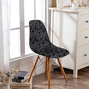 Shell Chair Clover Dining Chair Slipcover Stretch Chair Seat Cover for Dining Room Chair Protectors Covers Dining, Soft Thick Washable Lightinthebox