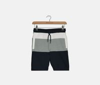 Big Boys Ignacio Pieced Colorblocked Shorts  Indigo - thumbnail