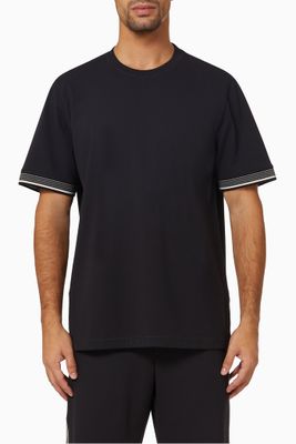 Ace Relay Tipped T-shirt in Jersey Ace Relay Tipped T-shirt in Jersey