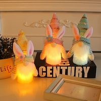Easter Light-up Faceless Doll Window Hanging Ornaments: Creative Miniature Figurines, Perfect Easter Decorations Lightinthebox