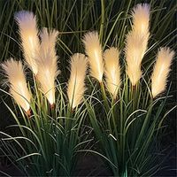 Garden Solar Reed Lights Outdoor Fiber Light Waterproof Garden Lamp Simulation Landscape Lamps for Home Patio Decoration miniinthebox
