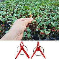 Plants Graft Clips Plastic fixing fastening Fixture clamp Garden Tools for Cucumber Eggplant Watermelon Lightinthebox - thumbnail