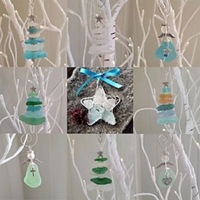 Ocean Christmas Tree Ornament, Christmas Tree Decorative Hanging Resin Pendant Xmas Gift miniinthebox Ocean Christmas Tree Ornament, Christmas Tree Decorative Hanging Resin Pendant Xmas Gift miniinthebox