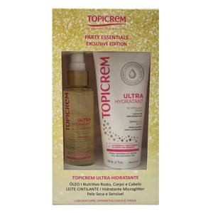 Topicrem Ultra-Hydratant Enhancing Oil + Sparkling Body Set