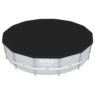Bestway Pool Cover Flowclear 396Cm Black - 58292
