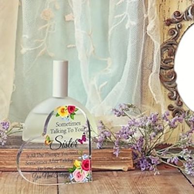 Acrylic Heart-shaped Plaque Talking To Your Sister Is All The Therapy Female Friendship Plaque Memorial Gift Birthday Thank-you Gift Inspirational Creative Gift Holiday Accessories Lightinthebox Acrylic Heart-shaped Plaque Talking To Your Sister Is All The Therapy Female Friendship Plaque Memorial Gift Birthday Thank-you Gift Inspirational Creative Gift Holiday Accessories Lightinthebox