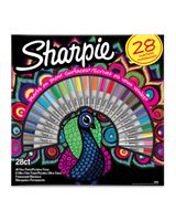 Sharpie Fine Point Permanent Marker Peacock Pack of 28 - thumbnail