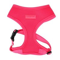 Puppia Neon Soft Harness A Pink L Neck 14.2 Inch And Chest 19.3 - 26.8 Inch