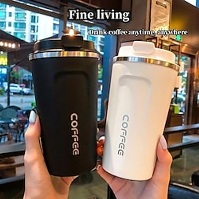 1pc Coffee Mug, Insulation And Cold Insulation Portable European High-end Exquisite Latte Cup For Men And Women, High-end Sense Portable Cup Lightinthebox