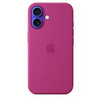 Apple iPhone 16 Silicone Case with MagSafe - Fuchsia - thumbnail