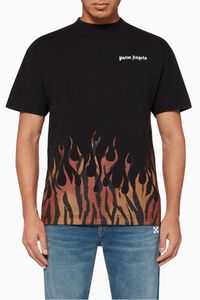 Tiger Flames Cotton T-Shirt