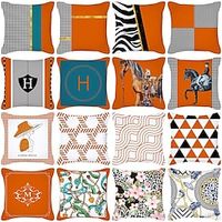 nordic orange pillow ins light luxury sofa cushion plush simple geometric pillow cover orange cushion cover miniinthebox nordic orange pillow ins light luxury sofa cushion plush simple geometric pillow cover orange cushion cover miniinthebox