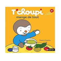 T'Choupi - Tome 72 - T'Choupi Mange De Tout | Thierry Courtin - thumbnail