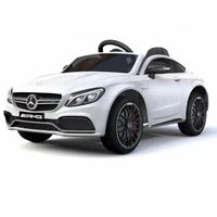 Megastar Licensed Ride On Mercedes C63 Coupe 12 V¬†- White (UAE Delivery Only)