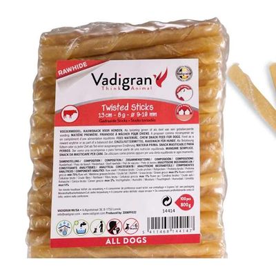 Vadigran Twisted Sticks 9G/13Cmxø9-10Mm (100)