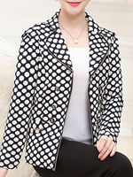 Floral Printed Long Sleeve Jackets - thumbnail