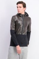 Men’s Unstoppable Storm Hooded Jacket  Black - thumbnail