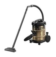 Hitachi 18 Liters Drum Vacuum Cleaner 2100W, CV950F24CBSBK, Black/Gold