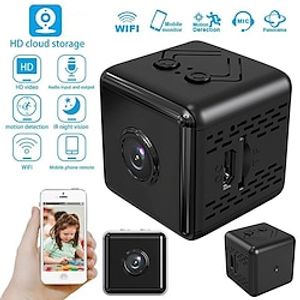 Mini Wireless Hidden Camera WiFi Camera HD 1080P Indoor Home Security Cameras with Feed Covert Baby Nanny Cam Tiny Smart Pet Dog Cameras with Night Vision and Motion Detection miniinthebox