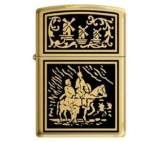 Zippo Lighter Model21126 Cl007934 La Mancha (UAE Delivery Only)