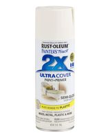 RustOleum Painters Touch 2X Ultra Cover Semi Gloss Ivory Bisque 12Oz RustOleum Painters Touch 2X Ultra Cover Semi Gloss Ivory Bisque 12Oz