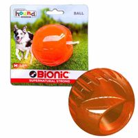 Outward Hound Bionic Opaque Ball For Dog Toy Medium, Orange