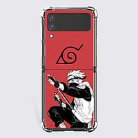 Naruto Cartoon Characters Phone Case For Samsung Z Flip Z Flip 3 Z Flip 2 Unique Design Protective Case Shockproof Dustproof Flip Full Body Case TPU miniinthebox - thumbnail