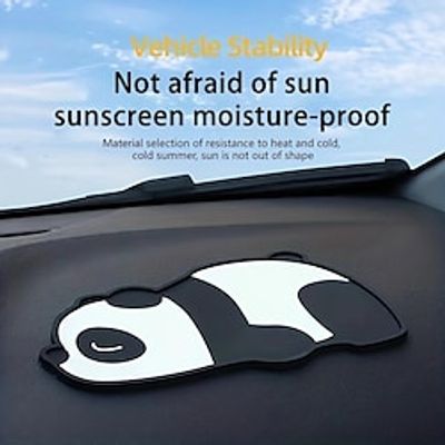 Cute Panda Car Dashboard Ornament Dog Bear Anti-Slip Mat Cargo Liner Car Interior Decoration miniinthebox