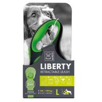 M-PETS Liberty Dog Retractable Leash Green Large (Pack of 2)