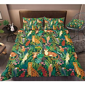 Colorful Tie Dye Duvet Cover Set Boho Hippie Bedding Set Rainbow Tie Dyed Comforter Cover Queen 3 Pieces for Kids Teens Adults 1 miniinthebox