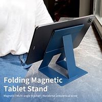 Universal Magnetic Leather Tablet Stand folding Magnetic Holder Invisible and Foldable Stand For iPad Bracket Holder Shockproof Cover Lightinthebox - thumbnail