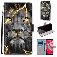 Case For Xiaomi Redmi Note 8 Pro / Redmi Note 8 / Redmi Note 8T Wallet / Card Holder / with Stand Fission Lion PU Leather / TPU for Redmi Note 7 / Mi CC9 Pro / Redmi 8 / Redmi K30 / Redmi 8A miniinthebox - thumbnail