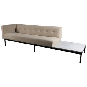 Rhys Leather Bench Seat Sofa