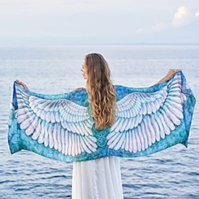 Women's Chiffon Swimwear Beach Towel Bikini Cover Ups Sarong Swimsuit Wrap Beach Maxi Skirt Lightinthebox