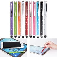 10 PCS Capacitance Universal Stylus Pen Mobile Phone Touch Screen Accessories Metal Capacitive Pen Tablet Iphone Lightinthebox - thumbnail