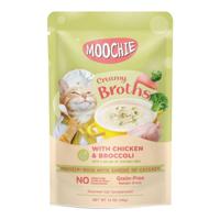 Moochie Kitten Creamy Broth with Chicken & Broccoli 40g Pouch - thumbnail