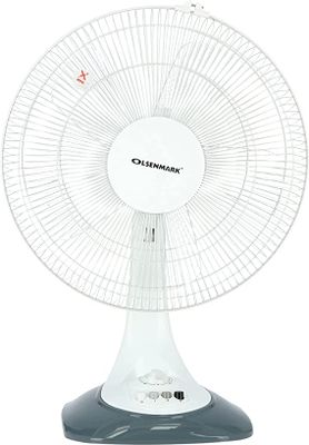 Olsenmark Table Fan-(White/Grey)-(OMF1699)