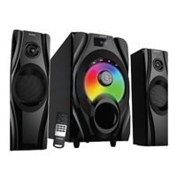 Olsenmark High Power 2.0 Channel Professional Speaker-(Black)-(OMMS1188)