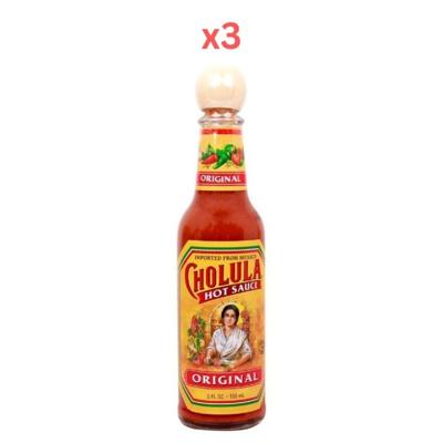 Cholula Hot Sauce Original- 5Oz (150 Ml) Pack Of 3