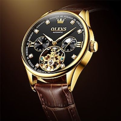OLEVS Brand Men'S Watches Luminous Calendar Week Display Chronograph Multifunction Quartz Watch Waterproof Sports Men'S Watches Lightinthebox