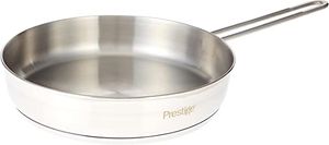 Prestige Infinity Stainless Induction Compatible Open Fry Pan, 26 cm, Silver, PR81133