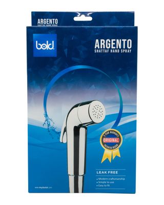 Bold Argento Shattaf Hand Spray Silver