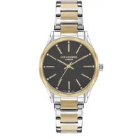 Lee Cooper Women's Quartz Movement Watch, Analog Display and Metal Strap, Silver - LC07518.260