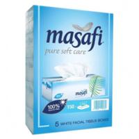 Masafi Tissue White 150 x 2 ply (Pack Of 5)