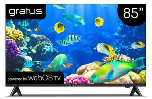 Gratus Webos Powered 4k, UHD 85 Inch, Edgeless UHD TV With Thinq AI - GTV4K85LCIJ