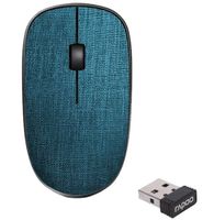 Rapoo Mouse Wireless Fabric 3510 Plus Blue - 17878