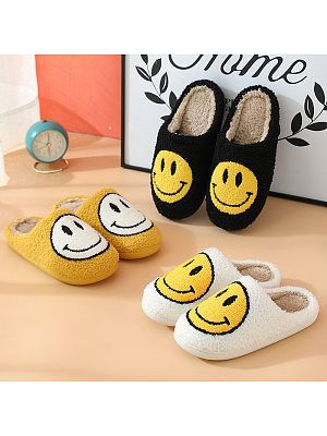 Smiley Home Thick-soled Warm Non-slip Shoes Smiley Home Thick-soled Warm Non-slip Shoes