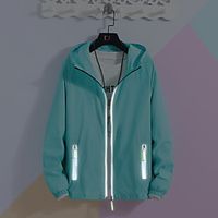 Women's Men's UPF 50 Clothing UV Sun Protection Lightweight Jacket Zip Up Hoodie Jacket Windbreaker Cooling Sun Shirt with Pockets Quick Dry Packable Coat Top Hiking Fishing Outdoor Performance Lightinthebox - thumbnail