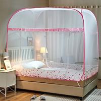 3-Door Mosquito Net for Bed Steel Wire with Free Installation Mosquito Net for Bed Increase Density Tent Yarn Household Nets Mosquito Tent Full Bottom Surround Mosquito Net Lightinthebox